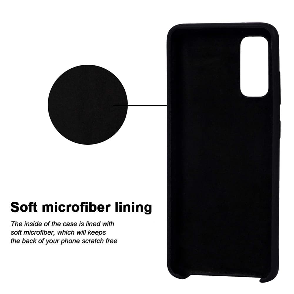 Husa protectie MySafe Silic pentru Apple iPhone 7/8/SE2, catifea in interior, albastru inchis 2