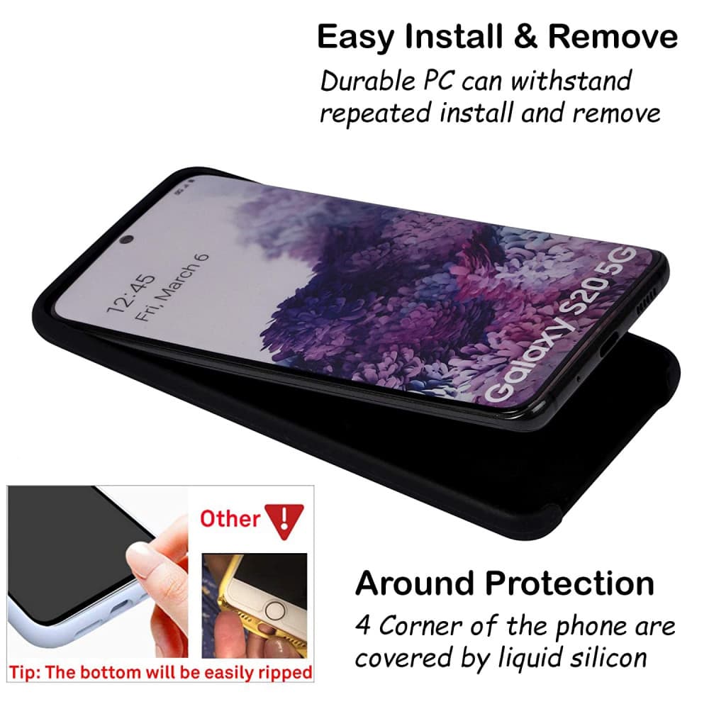 Husa protectie MySafe Silic pentru Apple iPhone 7/8/SE2, catifea in interior, albastru inchis 5