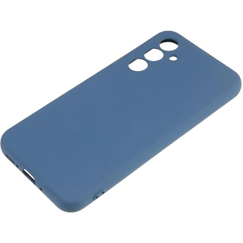 Husa Samsung Galaxy S25 Ultra, Matt TPU, silicon moale, albastru inchis 3