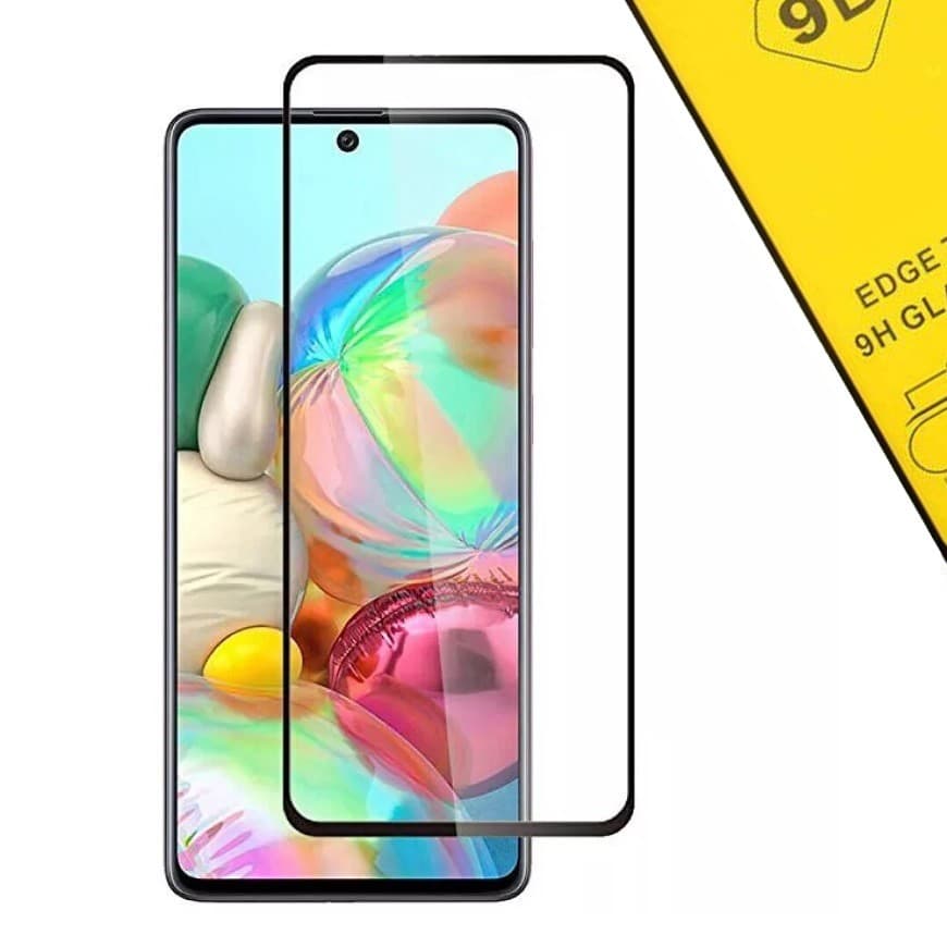 Folie de sticla Full Glue 9D pentru Samsung Galaxy A72 4G/5G, margini negre 2