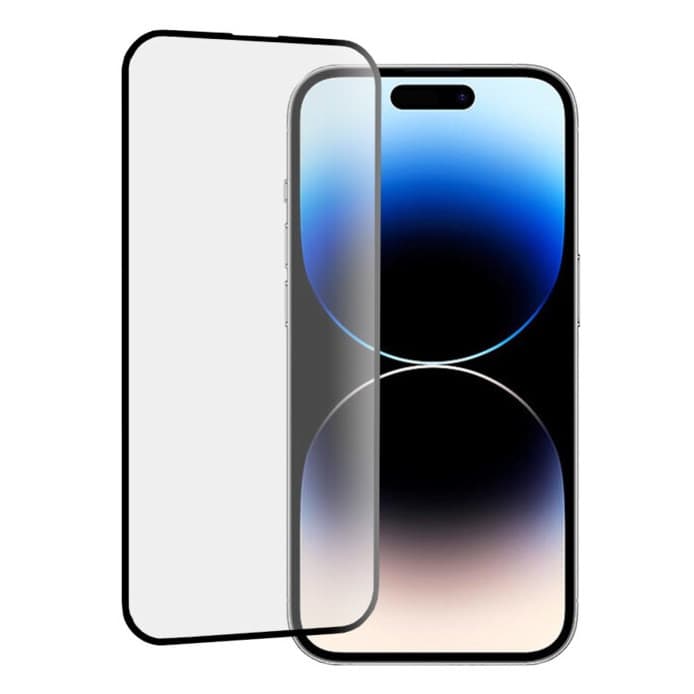 Folie sticla Apple iPhone 14 Pro (6.1), Full Glue 9D, margini negre 2