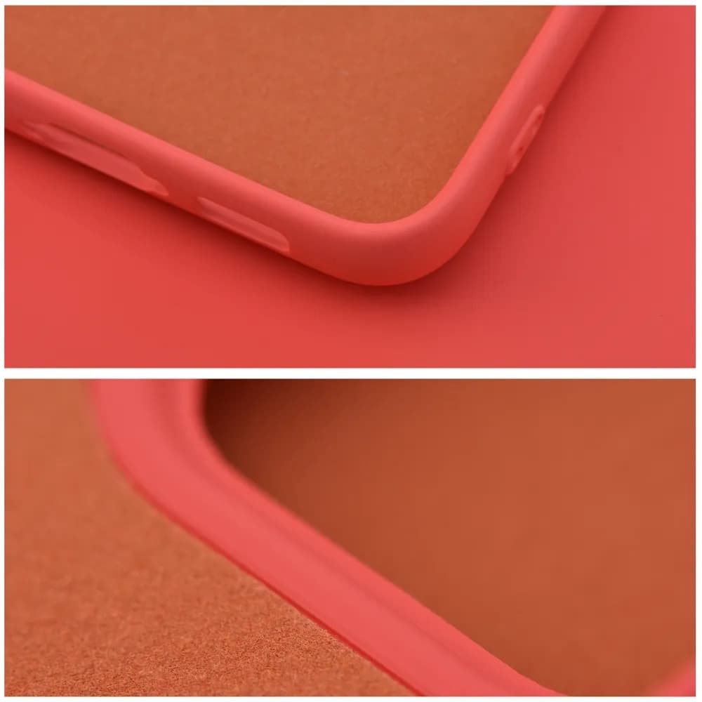 Husa Apple iPhone 14 Pro, Luxury Silicone, catifea in interior, rosu burgundy 3