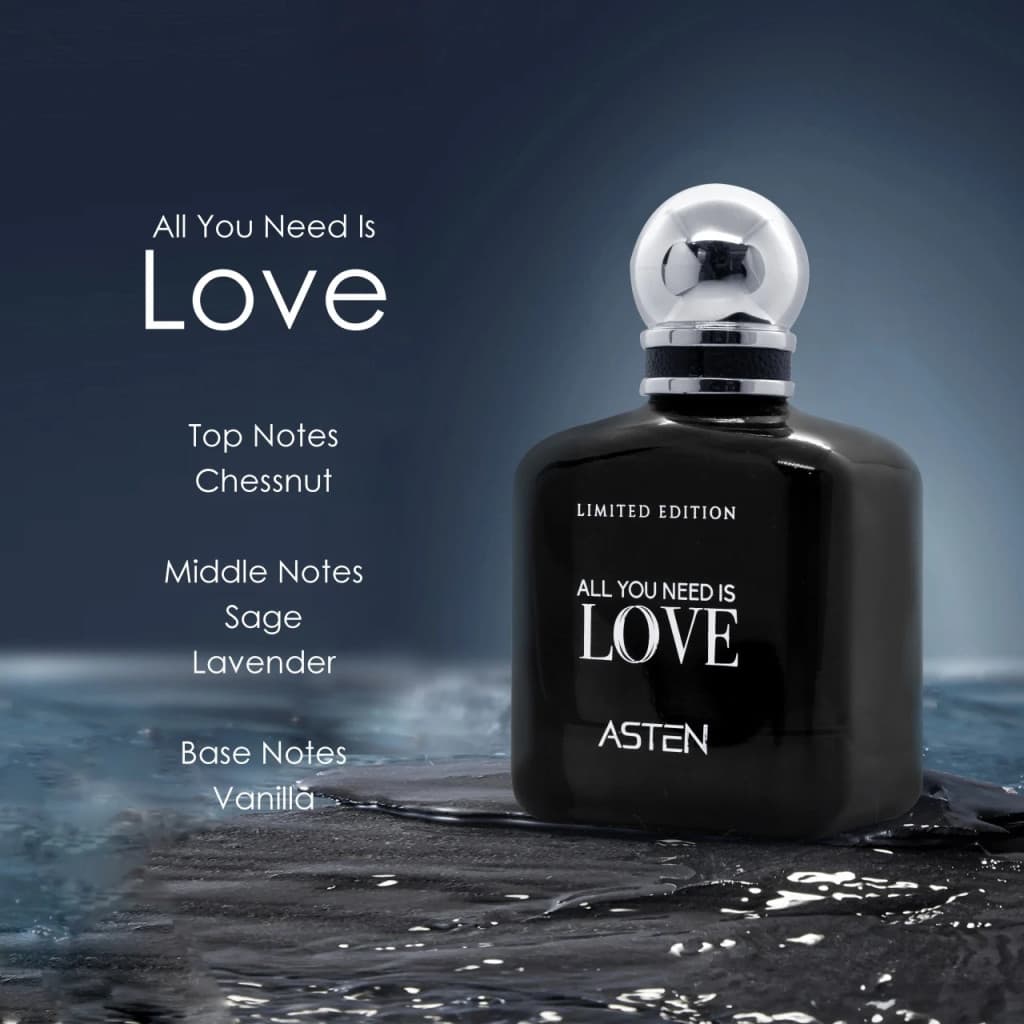 Apă de parfum All you need is love, Asten, barbati, 100 ml 2