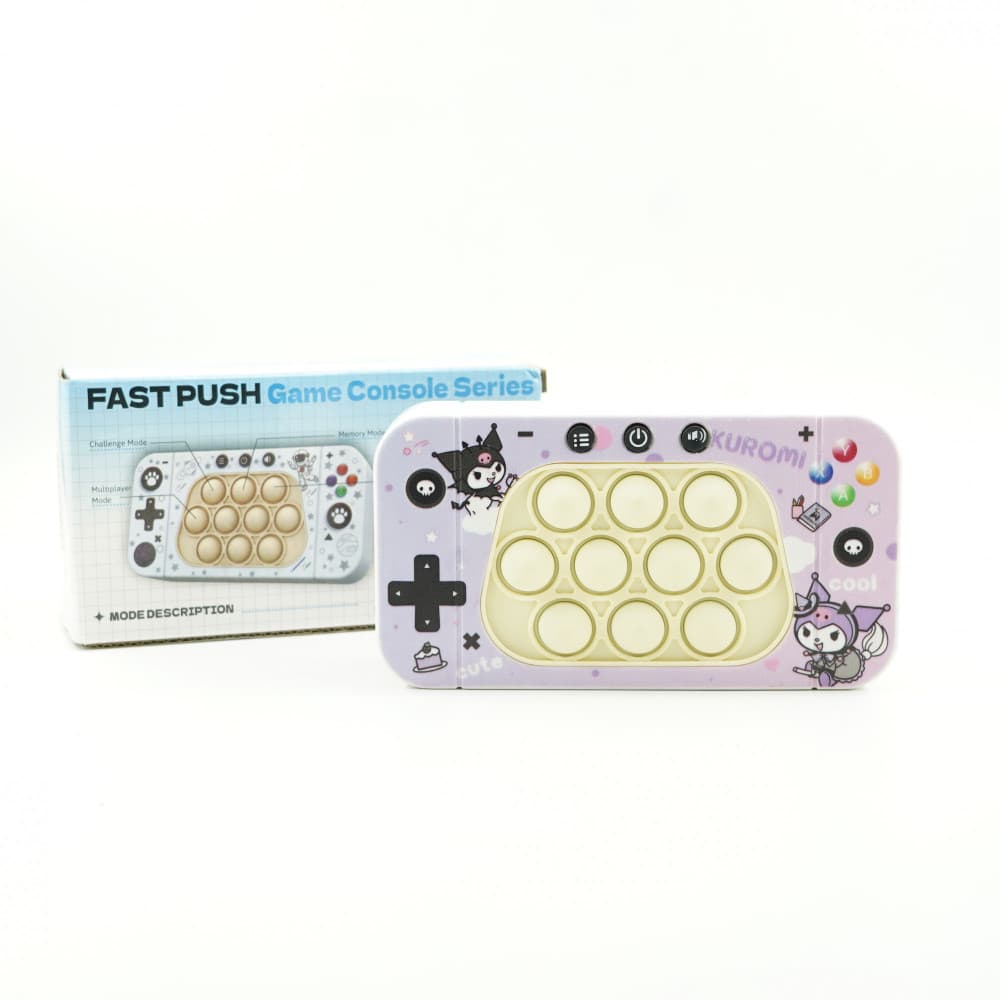 Jucarie interactiva Speed Push, joc de viteza apasare taste tip Pop-It, sunete si lumini, model elfi 3