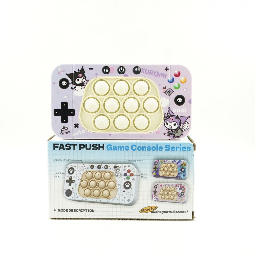 Jucarie interactiva Speed Push, joc de viteza apasare taste tip Pop-It, sunete si lumini, model unicorn 2