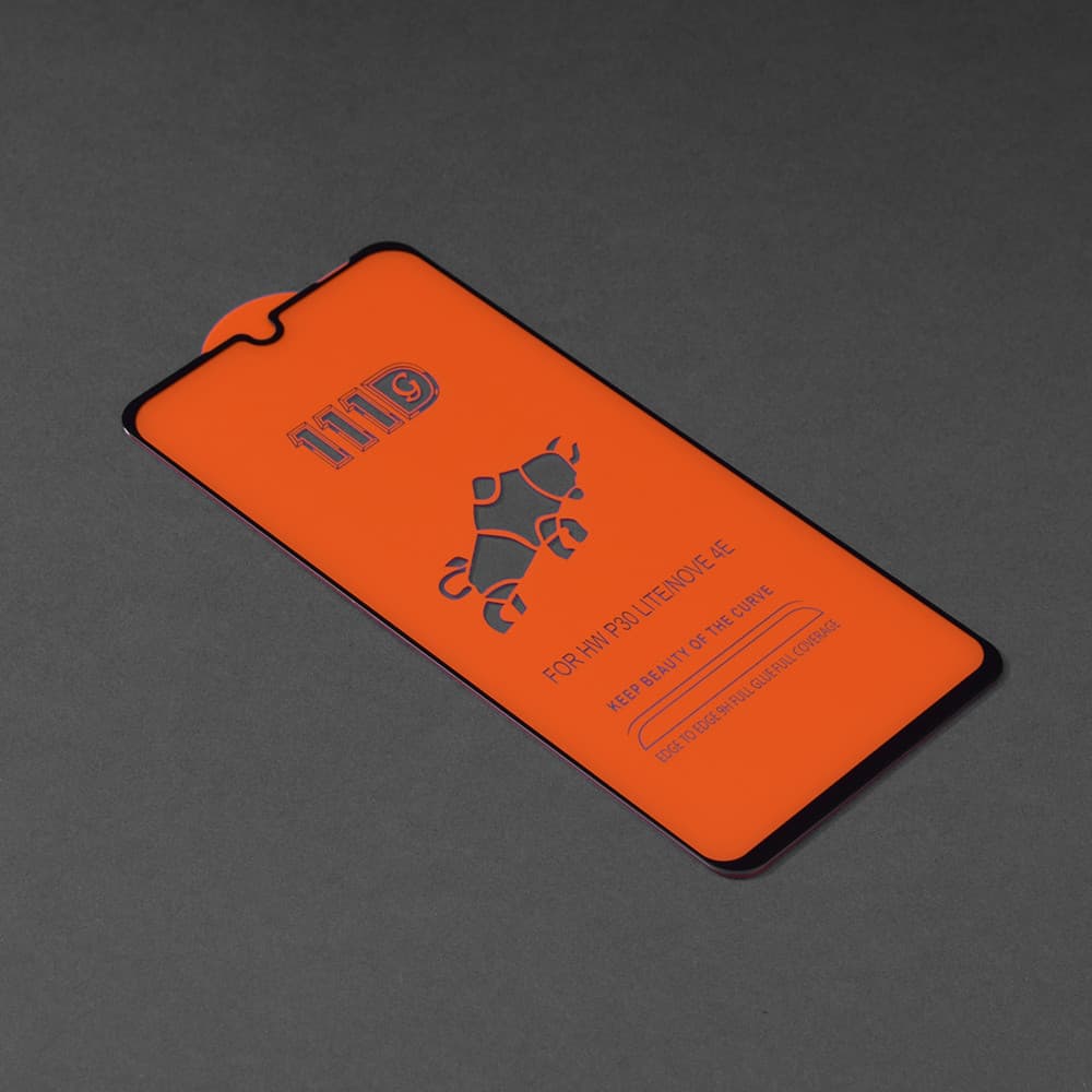 Folie de sticla Full Glue 111D pentru Huawei P30 Lite, margini negre 2