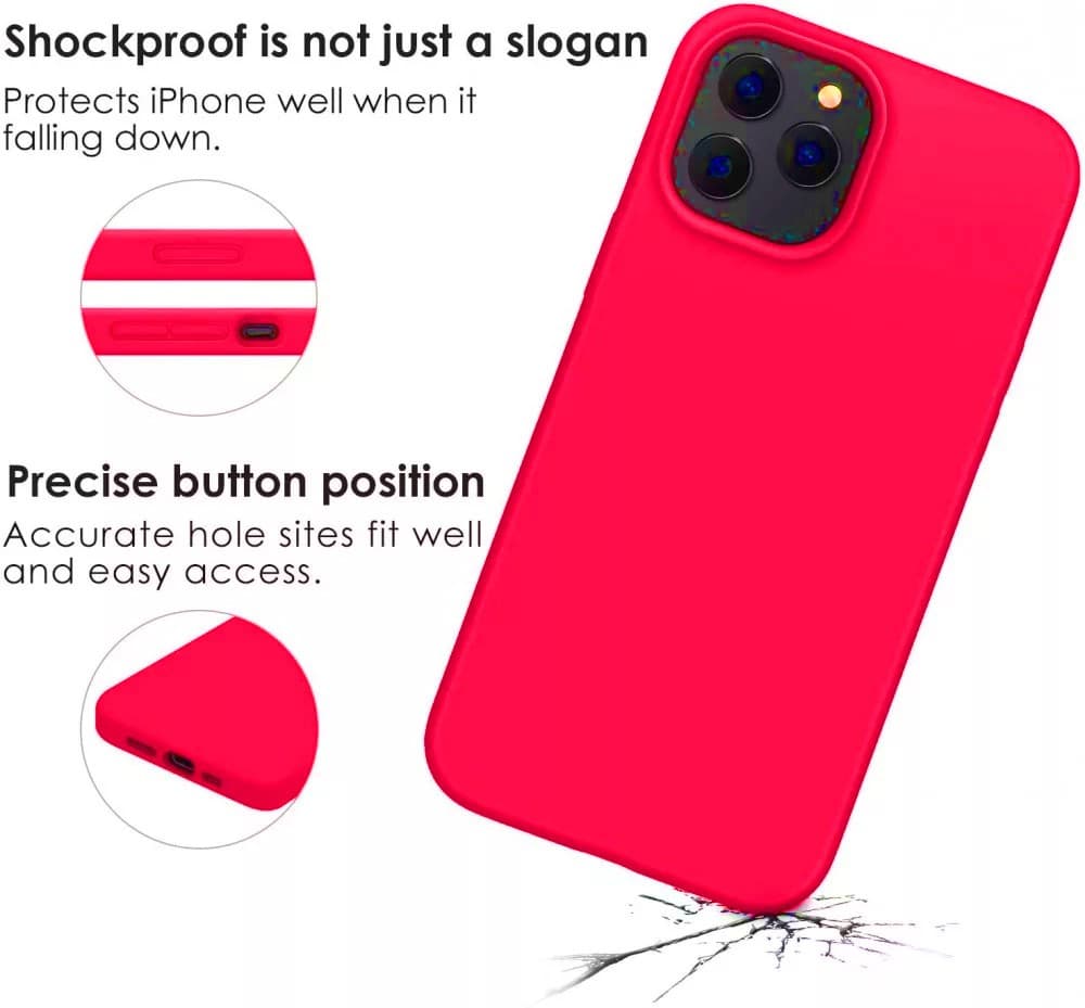Husa Samsung Galaxy A12 Luxury Silicone, catifea in interior, roz fucsia 5