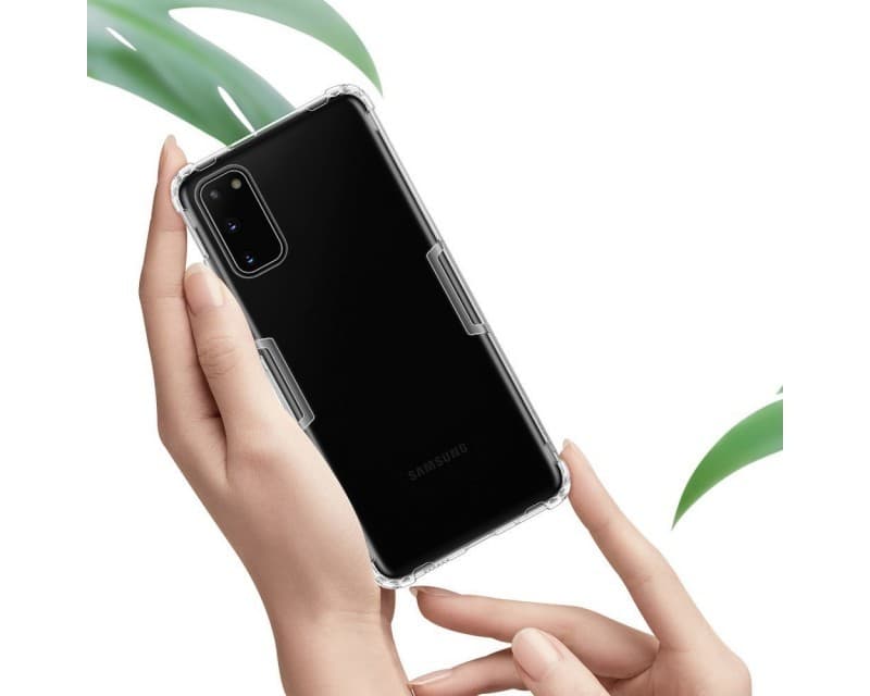 Husa de protectie Nillkin Nature TPU Case pentru Samsung Galaxy S20, colturi intarite, transparenta 5