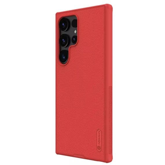 Husa protectie Samsung Galaxy S24 Ultra, Nillkin Frosted Series, PVC, Red 2
