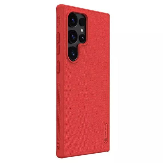 Husa protectie Samsung Galaxy S24 Ultra, Nillkin Frosted Series, PVC, Red 3