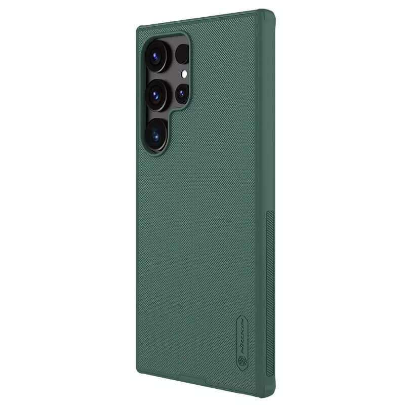 Husa protectie Samsung Galaxy S24 Ultra, Nillkin Frosted Series, PVC, Green 2