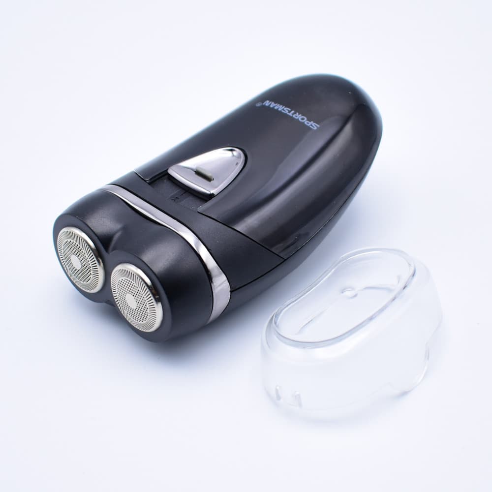 Aparat de ras Sportsman SM-516, functionare cu baterii, functie lampa LED 2