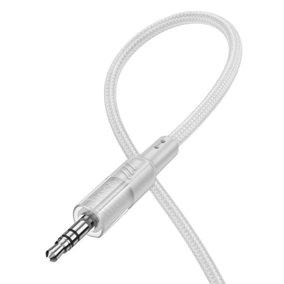 Cablu audio auxiliar / AUX / jack 3.5 mm Hoco UPA27,  1.2 metri, alb 3