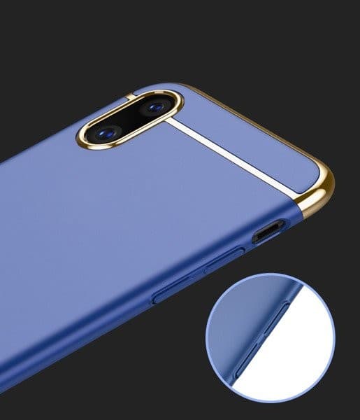 Husa de protectie Mocolo Supreme Luxury 3in1 pentru Huawei P Smart, aurie 4