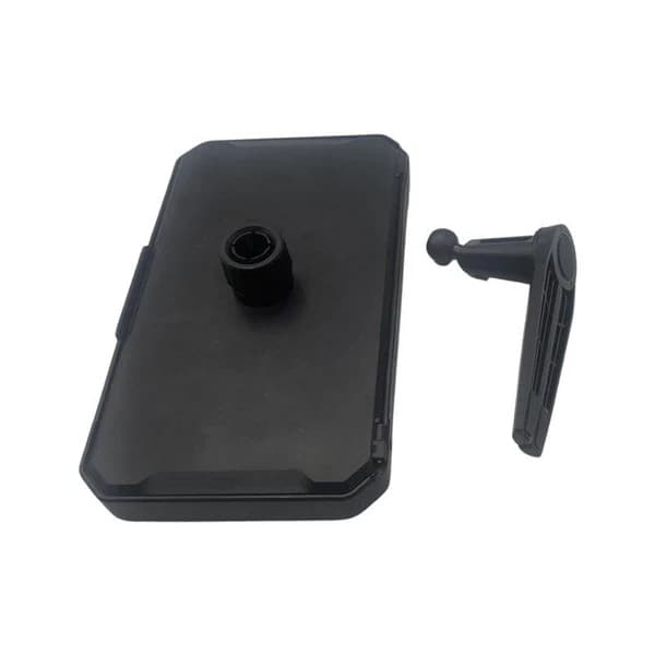 Suport de masa/perete telefon Andowl Q-ZJ552, rotire 360°, unghi ajustabil, negru 5