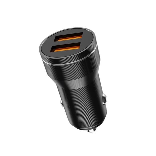 Incarcator auto Jellico F2S, dual port USB, 18W, 3.1A, negru 2