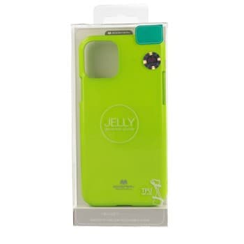 Husa de protectie Mercury Goospery pentru Apple iPhone 11 Pro, jelly case, verde lemon 2