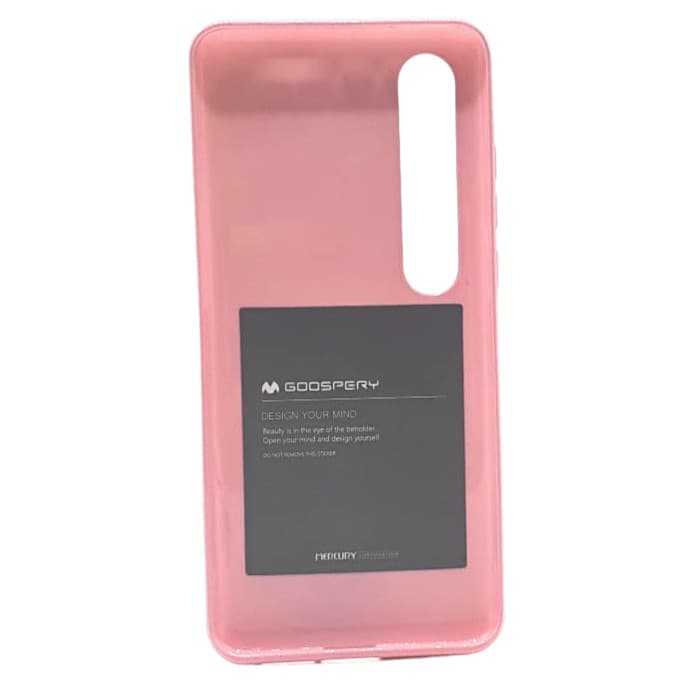 Husa de protectie Mercury Goospery pentru Xiaomi Mi 10/Mi 10 Pro, jelly case, roz pal 2