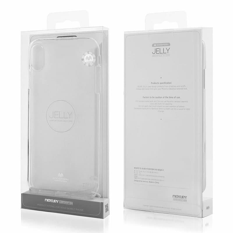 Husa de protectie Mercury Goospery pentru Huawei P40, jelly case transparent 2