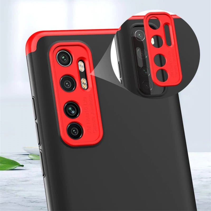 Husa Full Cover GKK (fata + spate) pentru Xiaomi Mi 10 Lite, neagra 3