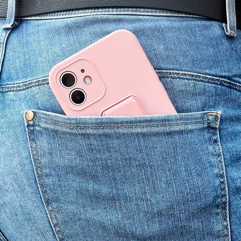 Husa protectie Wozinsky Kickstand pentru Samsung Galaxy A22 4G, galbena 3