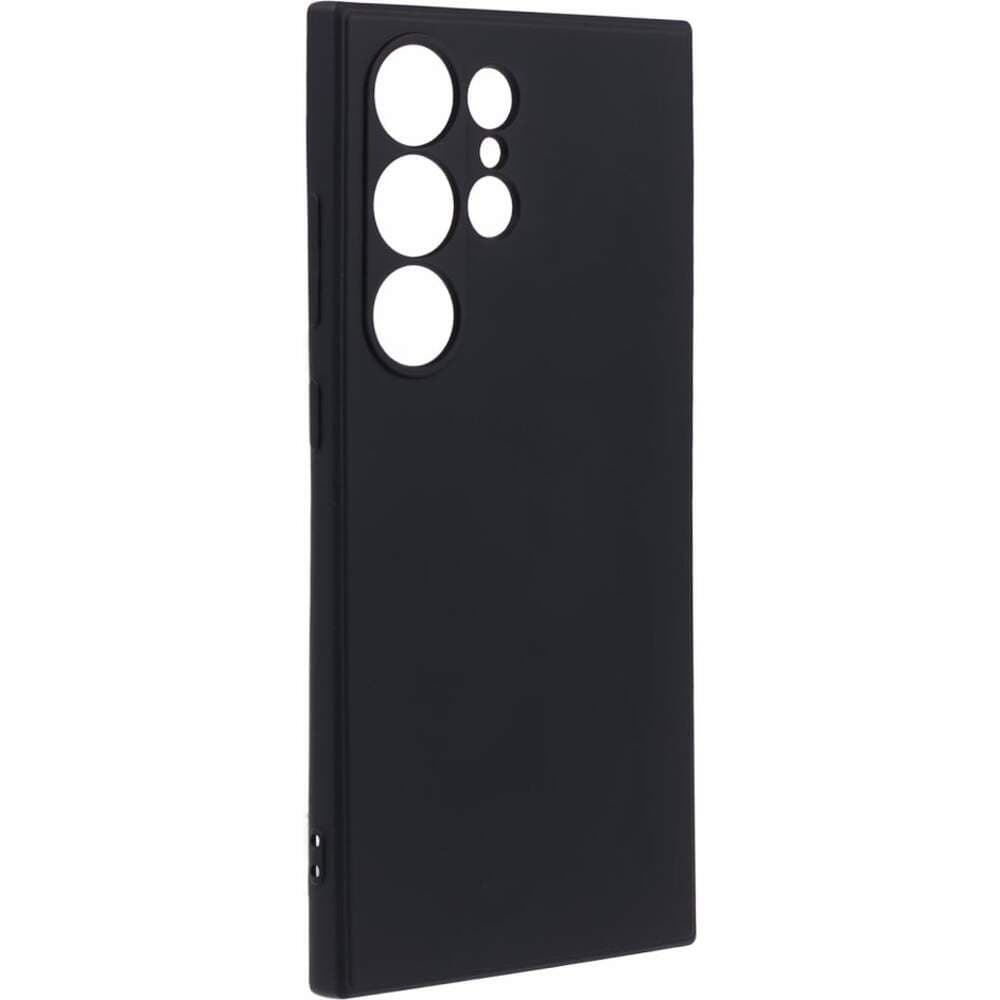 Husa Samsung Galaxy S23 Ultra, Luxury Silicone, catifea in interior, protectie camere, albastru deschis 5
