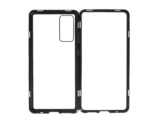 Husa de protectie Magnet Glass 360° pentru Samsung Galaxy S10e, sticla fata + spate, neagra 2