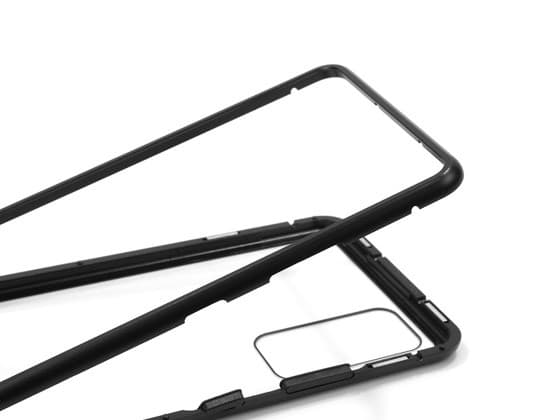 Husa de protectie Magnet Glass 360° pentru Samsung Galaxy S10e, sticla fata + spate, neagra 4