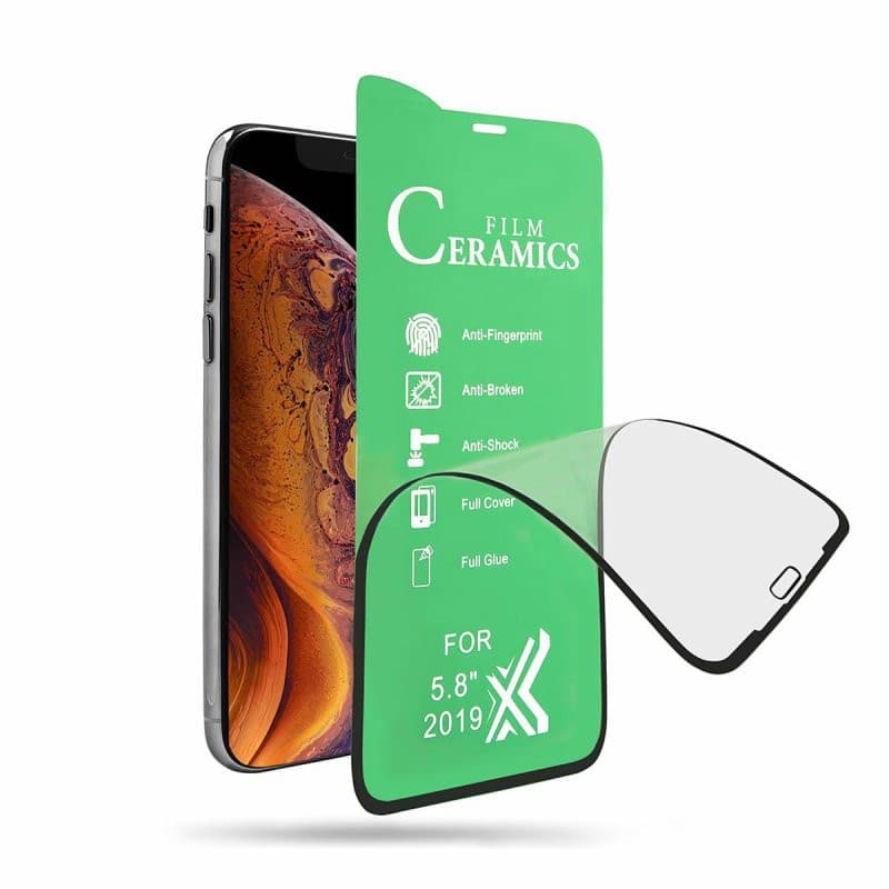 Folie de protectie Ceramic Film pentru Samsung Galaxy J3 2016, margini negre 3