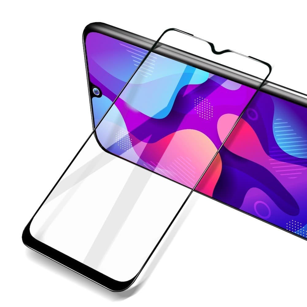 Folie de protectie Ceramic Film pentru Samsung Galaxy A20s, margini negre 3