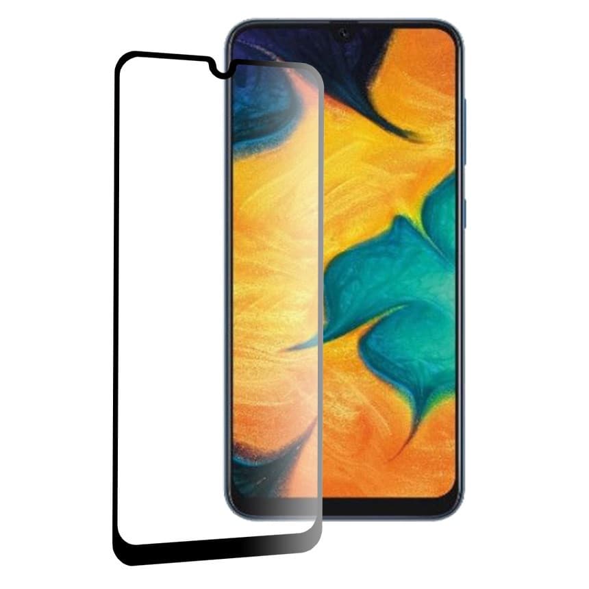 Folie de sticla Samsung Galaxy A50/A30s/A30/A20, Full Glue 111D, margini negre 2