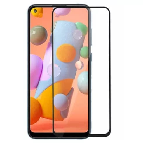 Folie de sticla Samsung Galaxy A11 / M11, Full Glue 111D, margini negre 2