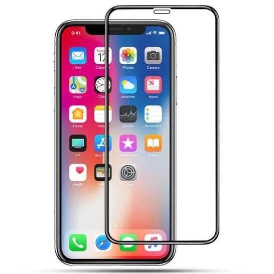 Folie de sticla Full Glue 111D pentru Apple iPhone 13 Mini, margini negre 2
