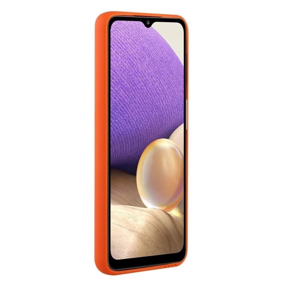 Husa protectie Card Case pentru Samsung Galaxy A52 / A52s, buzunar pentru carduri/cartele, portocalie 3