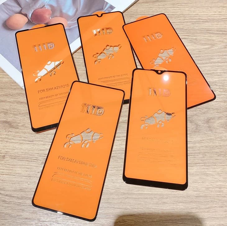 Folie de sticla Full Glue 111D pentru Samsung Galaxy A71, margini negre 2