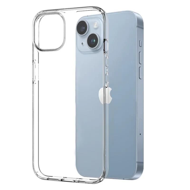 Set folie si husa Apple iPhone 11 Pro, sticla transparenta si TPU transparent 2 mm 2