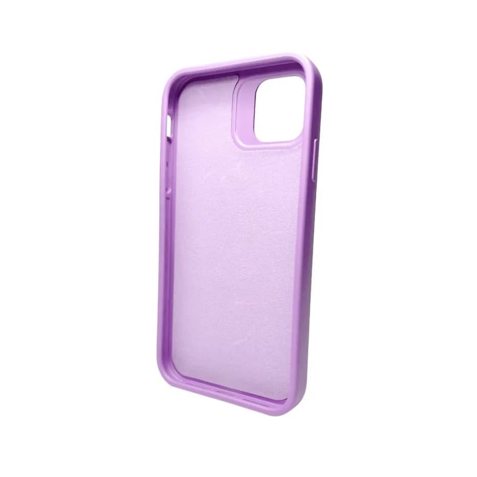Husa protectie Apple iPhone 15 Pro Max, Shockproof Silicone, catifea in interior, folii de protectie camere incluse, mov lila 3