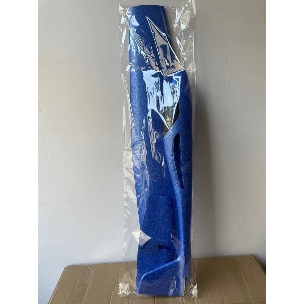 Avion planor din polistiren, dimensiune XXL (84 cm), albastru 3