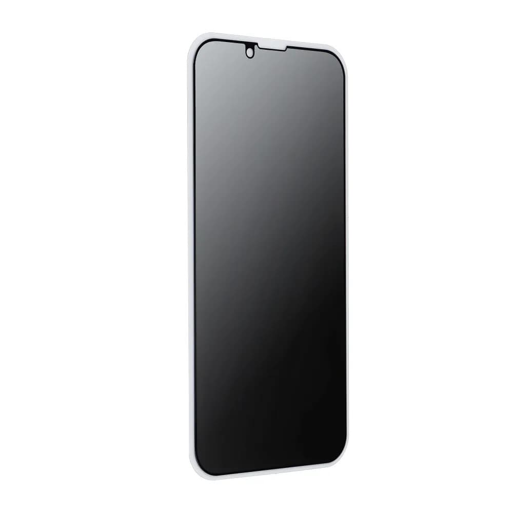 Folie de sticla Apple iPhone 15 Plus, Full Glue Privacy, margini negre 2
