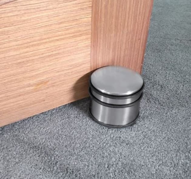 Opritor usa metalic, argintiu, 9.5 x 7 cm, 1.1 kg 2