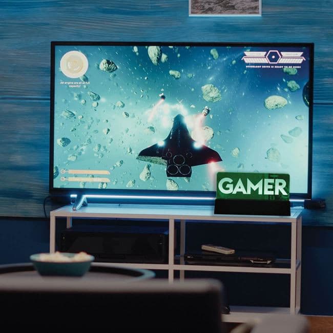 Lampa GAMER cu Lumina Verde 18.5x3x10cm 3