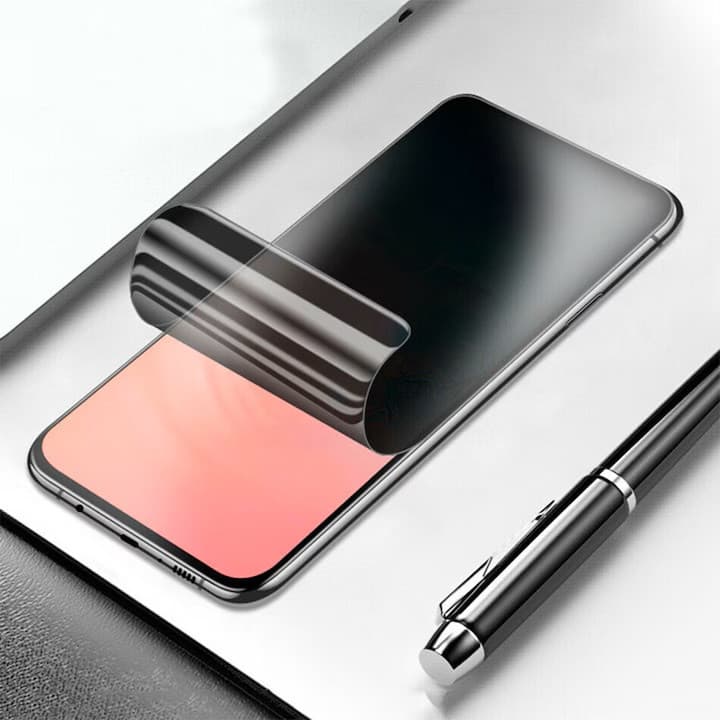 Folie Privacy TPU Oppo Reno8 T 4G, Hydrogel, anti-spion, mata, ultra subtire, regenerabila 2