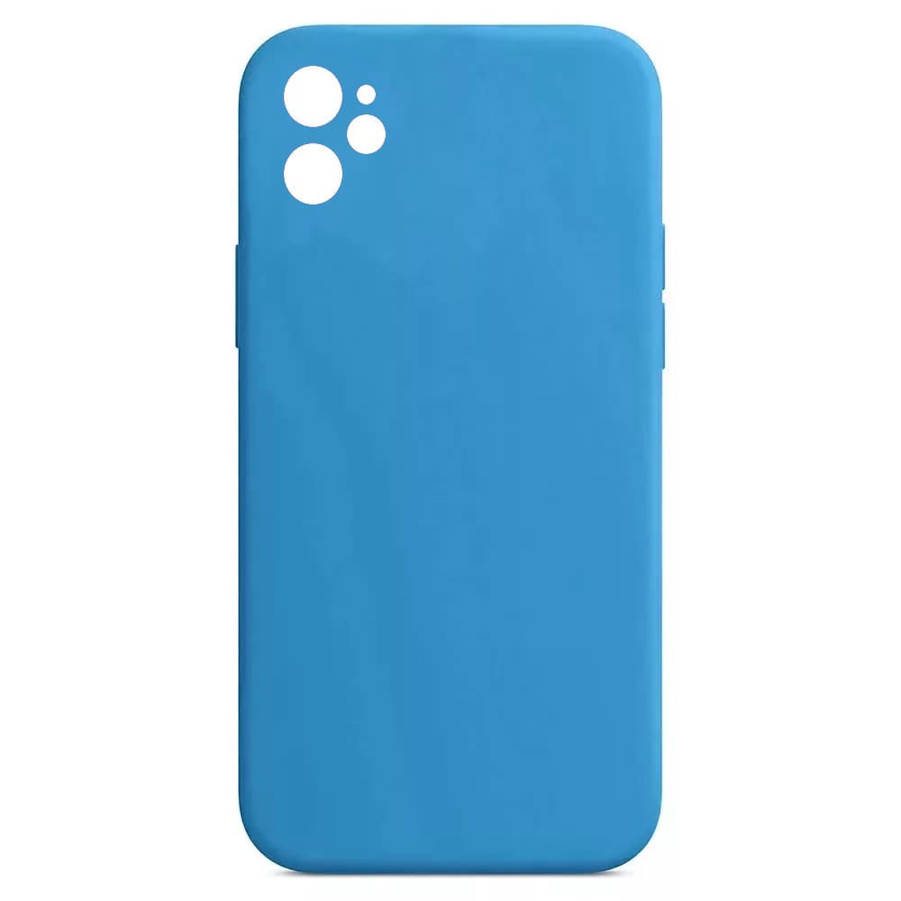 Husa Apple iPhone 11 Pro Luxury Silicone, catifea in interior, protectie camere, albastru 1