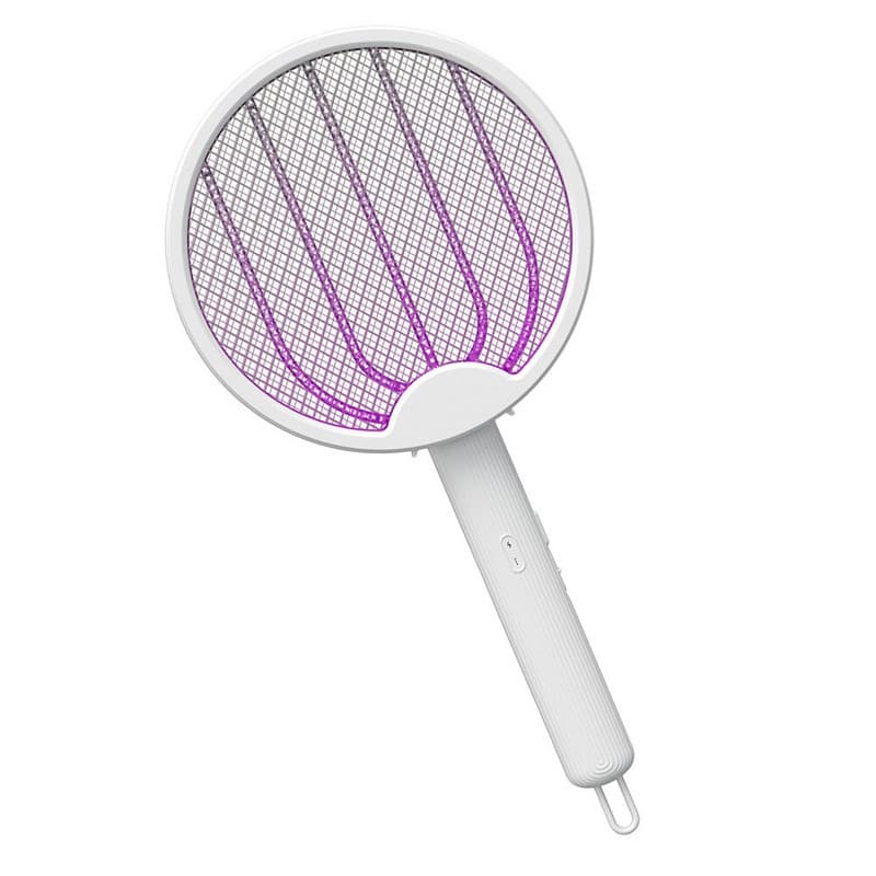 Paleta cu lumina UV impotriva tantarilor si alte insecte, alimentare USB, picior pliabil, alba 1
