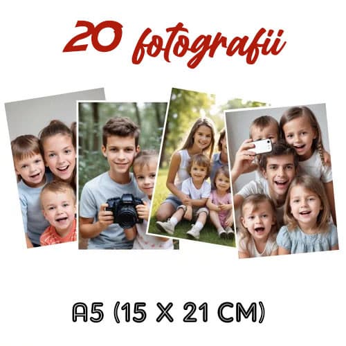 Set 20 fotografii cu imaginea ta, A5 (15 x 21 cm) 1