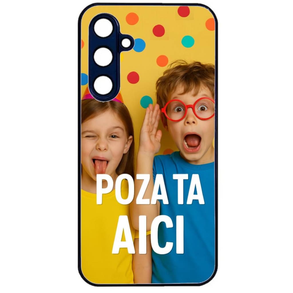 Husa Samsung Galaxy S23 FE, Colorful Aluminium TPU, personalizata cu poza ta! 1