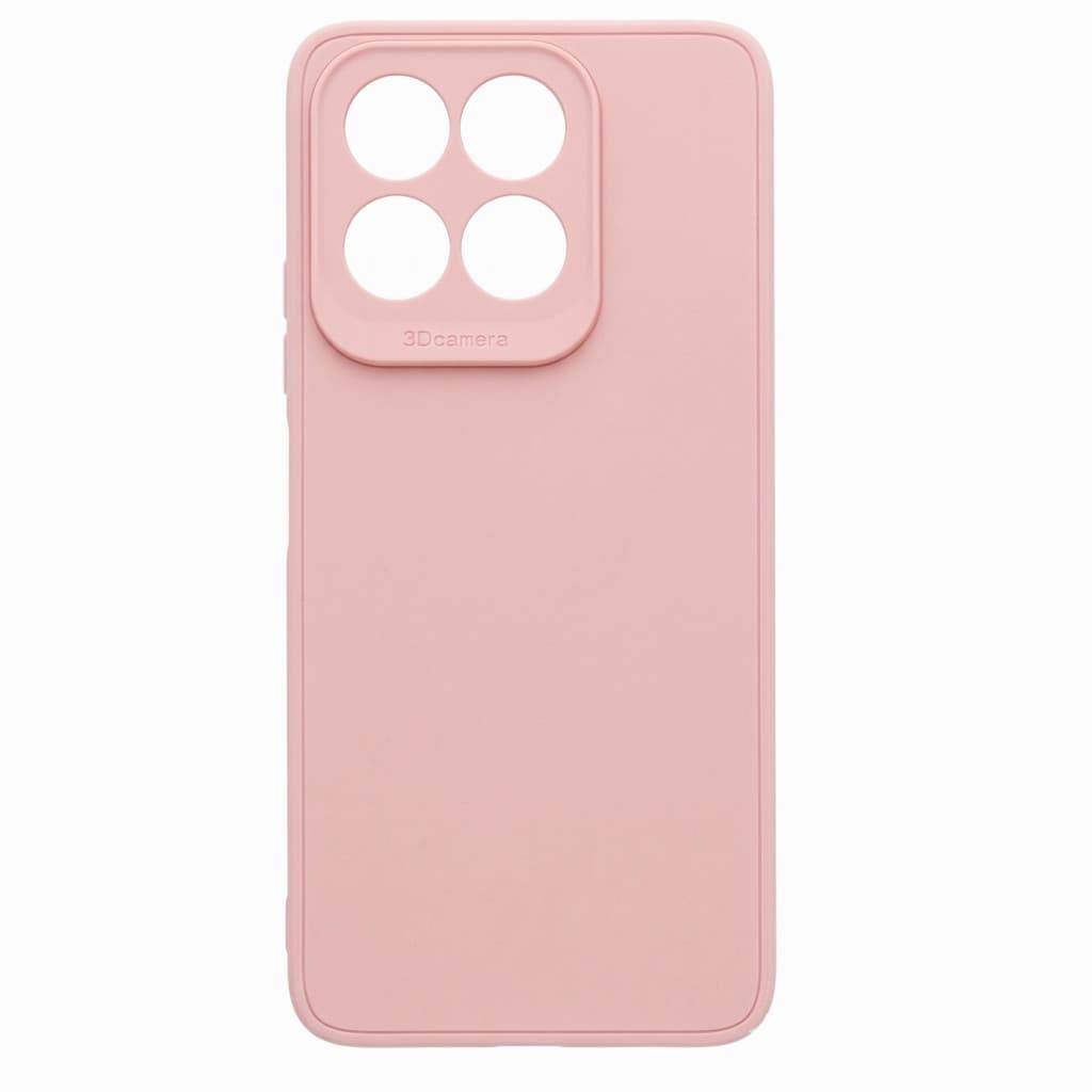 Husa protectie Honor X6B, Matt TPU My Choice, silicon moale, roz pal 1