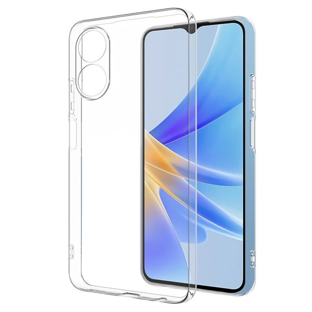 Husa protectie Oppo A57 4G/5G / Oppo A77 5G, TPU transparent 2 mm 1
