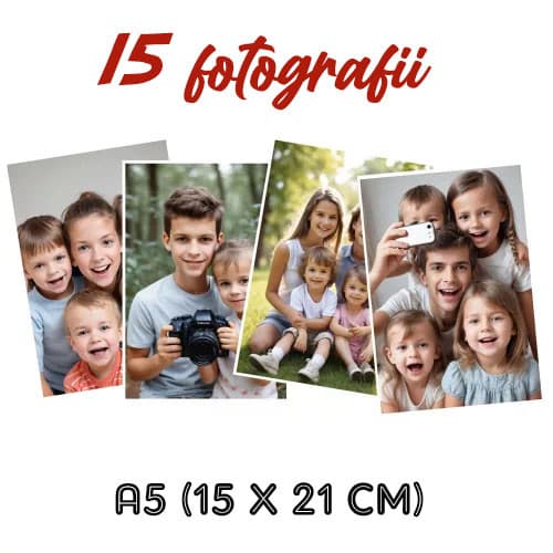 Set 15 fotografii cu imaginea ta, A5 (15 x 21 cm) 1