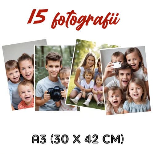 Set 15 fotografii cu imaginea ta, A3 (30 x 42 cm) 1